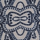 Black Dots Art Print On Royal Georgette SS22L RGPL27
