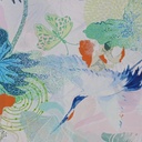 Calla Lily Print On Royal Georgette SS22L RGPL60