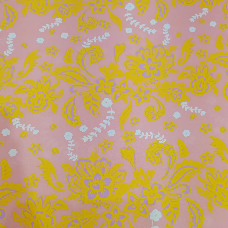 Paisley Flower Print On Royal Georgette SS22N RGPB01