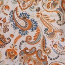 Golden Leaf Print On Royal Georgette SS22N RGPB14