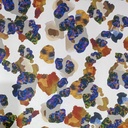 Stone Floral Print On Royal Georgette SS22N RGPB19