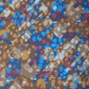 Disco Look Print On Royal Georgette SS22N RGPB45
