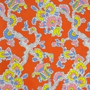 Brown Base Floral Print On Royal Georgette SS22N RGPB89