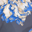 Earthy Floral Night Print On Royal Georgette S23 RGPS24