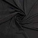 All Black Rhinestone Fabric