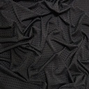 All Black Rhinestone Fabric