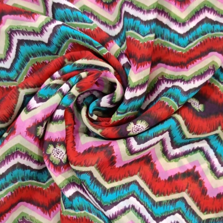 Print On Voile Chiffon VCFS01