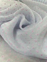 Madonna Organza Dyed Fabric (Two Tone)(Lavender on Light Blue 1)