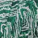 Green & White Marble Print On Twill Satin (D#70C#2) TSPS27
