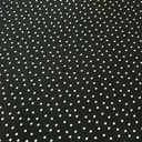 Classic (White) Polka Dots Print On Twill Satin (SS24) TSPS17
