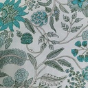 Sky Base Floral Print On Twill Satin (D#85C#2) TSPS34