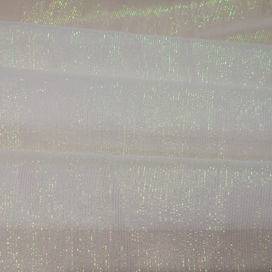 Silk Georgette Lurex Fabric