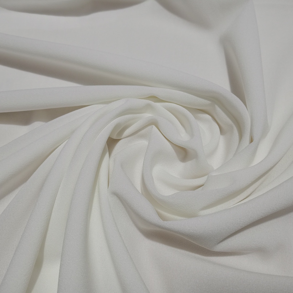 Diamond Crepe White Dyed Fabric