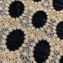 Vintage Circular Cutwork Fabric AGT0624