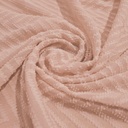 Clip Jacquard Dyed Fabric (Chevron-Peach)