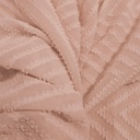 Clip Jacquard Dyed Fabric (Chevron-Peach)