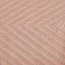 Clip Jacquard Dyed Fabric (Chevron-Peach)