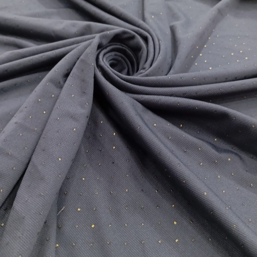 Oscar Knitted Fabric (Dot Foil)