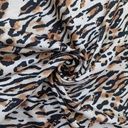Chrome Satin Sumo Animal Print Fabric SS22N CSPB03