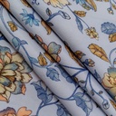 Floral Tribute Print On Sumo Satin S23-SSPS7