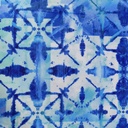 Shades Of Blue Prism Print On Sumo Satin S23-SSPS14