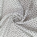 Classic (Black) Polka Dots Print On Twill Satin (SS24) TSPS20