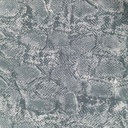 Black Snake Skin Print On Korean Satin SS22L KSPL50