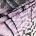 Voilet Texture Shade Print On Habutai Satin S24 HSPS68