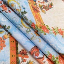 Wall Floral Print On Korean Satin S22N SS22N KSPB06