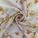 Happy Things Print On Habutai Satin S23-HSPS83