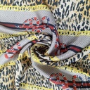 Red Mamba  Print On Korean Satin SS22N KSPB92