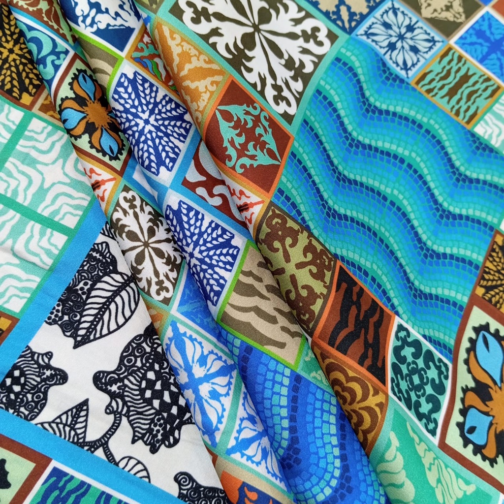Wall Artwork Print On Korean Satin SS22N KSPB18