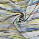 Wave Artwork Print On Korean Satin SS22N-KSPB95