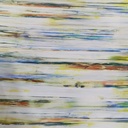 Wave Artwork Print On Korean Satin SS22N-KSPB95