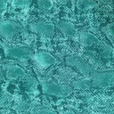 Green Snake Skin Print On Korean Satin SS22L KSPL51