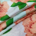 Hibcuss Flower Print On Habutai Satin S24 HSPS70