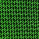 AGT-HNL-11 (Green Black Houndstooth) Tweed
