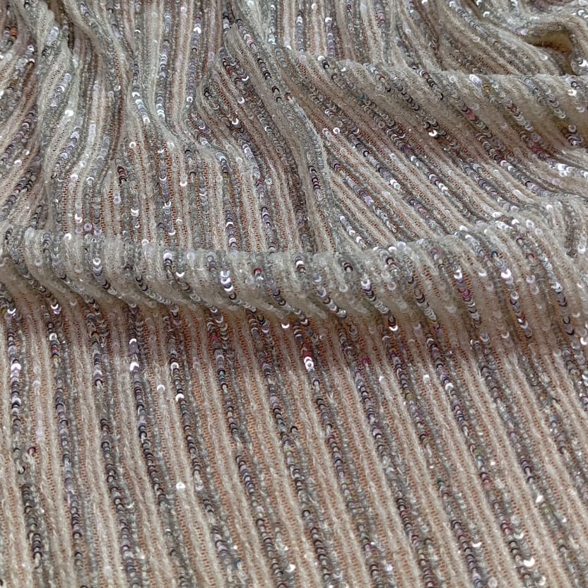 MM Sequins (Off White Silver)