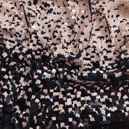 Ombre Dibbi Sequins (Peach Black)