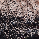 Ombre Dibbi Sequins (Peach Black)