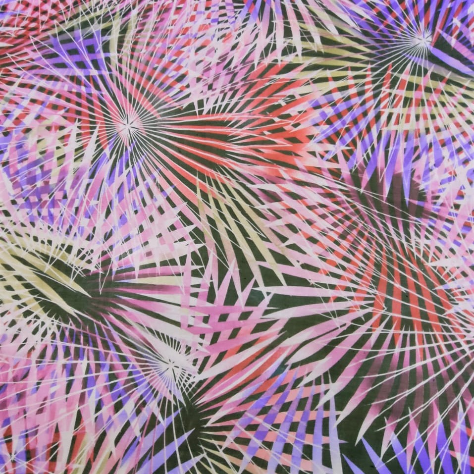 Print On Silk Chiffon#78