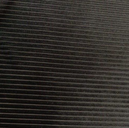 Stripe Velvet Burnout Dyed Knitted Fabric