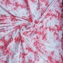 The Marble Effect (Pink) Print On Mango Crepe Fabric
