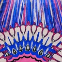 Toto Print(Light Pink) On Mango Crepe Fabric