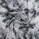The Marble Effect (Grey) Print On Mango Crepe Fabric