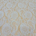 White Cotton lace Fabric