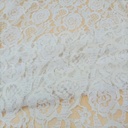 White Cotton lace Fabric