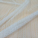 White Dyed Lace Fabric#10