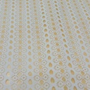 White Dyed Lace Fabric#10