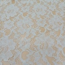 White Dyed Lace Fabric#11